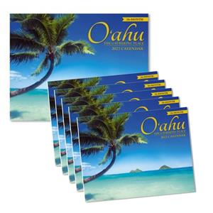 Case of 100 Oahu, The Gathering Place Calendars
