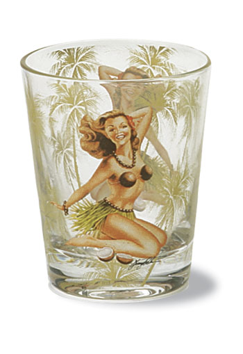 Short Shot Glass, Coconut Girl