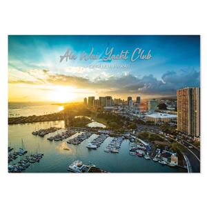 5x7 Postcard 25-Pack, Ala Wai Yacht Club