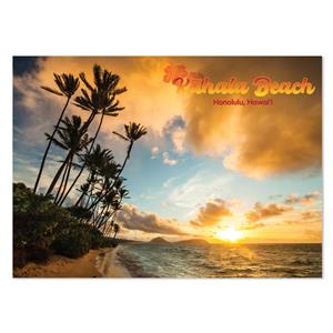 5x7 Postcard 25-Pack, Kahala Beach Sunrise