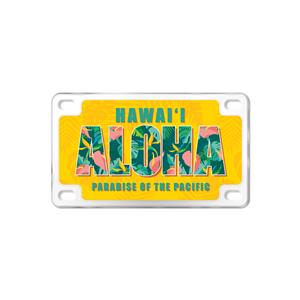 Magnet, License Plate - Aloha Paradise of the Pacific