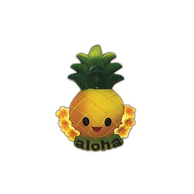 HP Polyresin Magnet, Cutie Pineapple Aloha