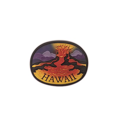HP Polyresin Magnet, Volcano - Hawaii