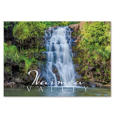 Waimea Valley 4 X 6 O'ahu Postcard