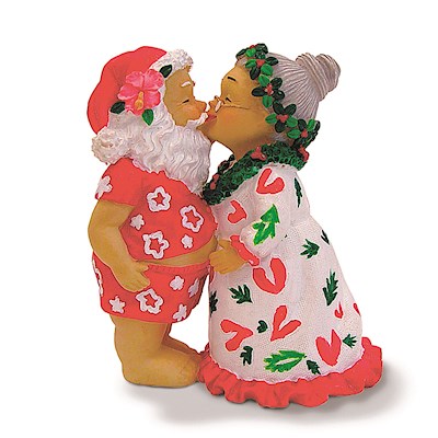 HP Ornament, Kissing Santa
