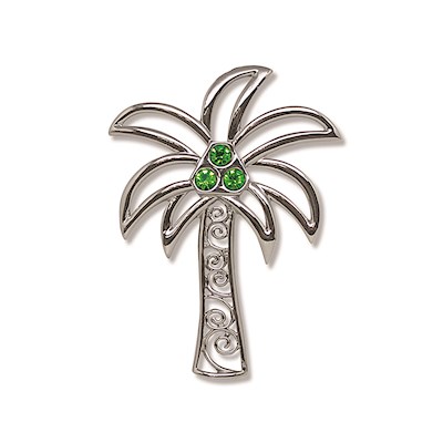 Jeweled Ornament, Palm Tree