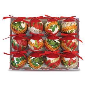 12-pk Paper Ball Ornament, Leis of Beauty  NEW!