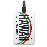 PVC ID/Luggage Tag, Hawaii License Plate