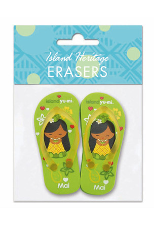 Erasers, Rubber Slippers - Island Yumi Mai