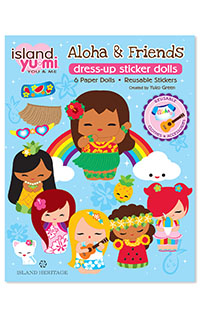 Sticker Dress Up, Aloha & Friends Island Yumi
