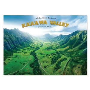 5x7 Postcard 25-Pack, Ka‘a‘awa Valley