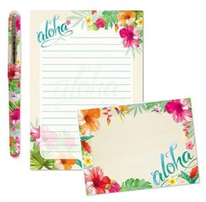 Aloha Floral Stationery Gift Set