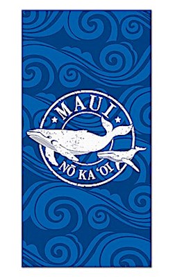 Beach Towel, Maui - No Ka ‘Oi