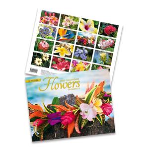 2023 Trade Calendar, Flowers of Hawai'i
