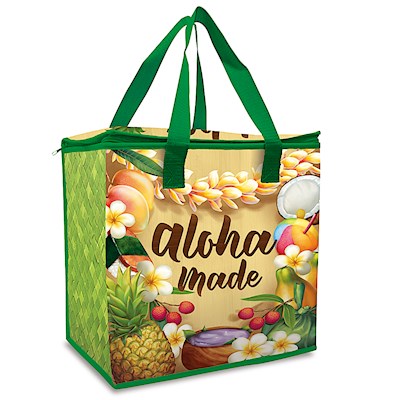 Insulated Shopping Tote, Aloha Made
