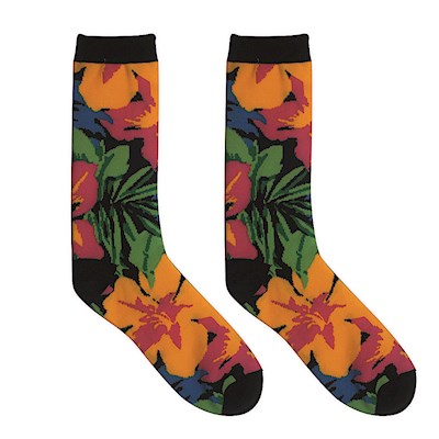 Island Socks 1-pr Women, Tropical Bloom