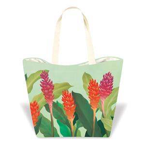 Tropical Beach Totes, Ginger Paradise