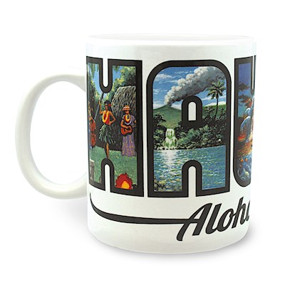 14 oz. Mug, Eddy Y - Hawaii - Aloha State