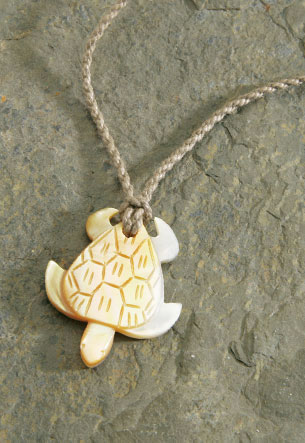Twisted Cord, Mother of Pearl - Turtle