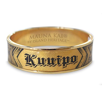 Hawaiian Bracelet, Kuuipo Gold