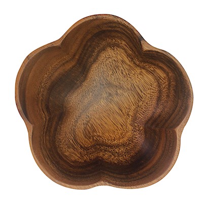Wooden Flower Bowl - Small
