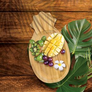 Bamboo Pineapple Plate - Small