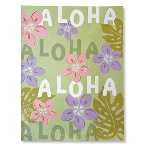 Portfolio Folder, Floral Aloha