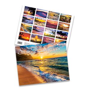 2023 Trade Calendars, Sunrise and Sunsets of Hawai'i