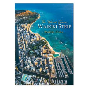 5x7 Postcard 25-Pack, Waikiki Strip, High Altitude