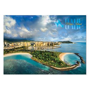 5x7 Postcard 25-Pack, Ala Moana Beach/Magic Island