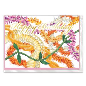 Greeting Card, Leis of Aloha