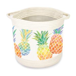 Storage Baskets, Watercolor Pineapple - Large
