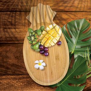 Bamboo Pineapple Plate - Large