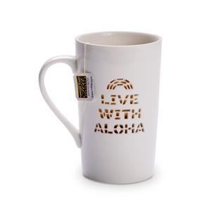 18 oz. Mug, Live with Aloha
