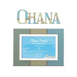 Hand Painted Wood Photo Frame Set – Love & Ohana