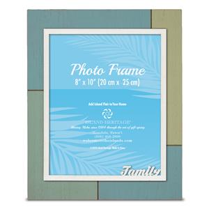 IH Painted Wood Photo Frame, Family
