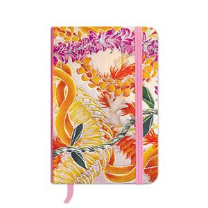 Notebook, Small Foil with Elastic Band- Leis of Aloha