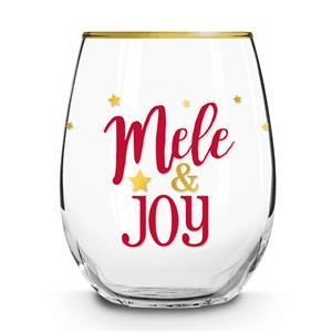 Stemless Wine Glass, Mele & Joy NEW!